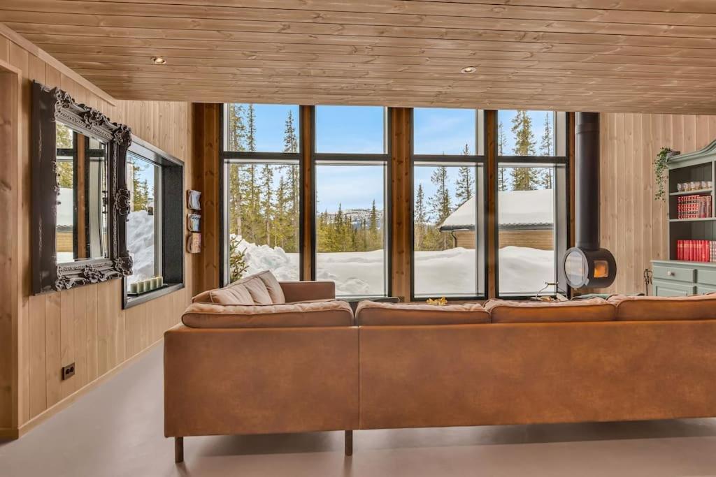 Peaceful Oasis. Panoramic Forest- & Mountain View. Sauna. Beitostolen Экстерьер фото
